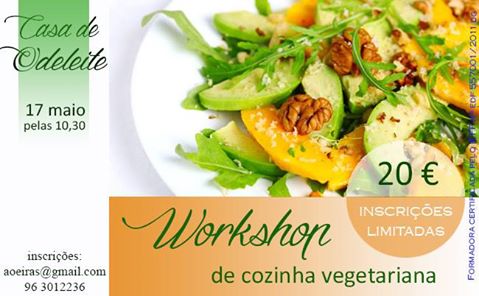 Workshop de cozinha vegetariana